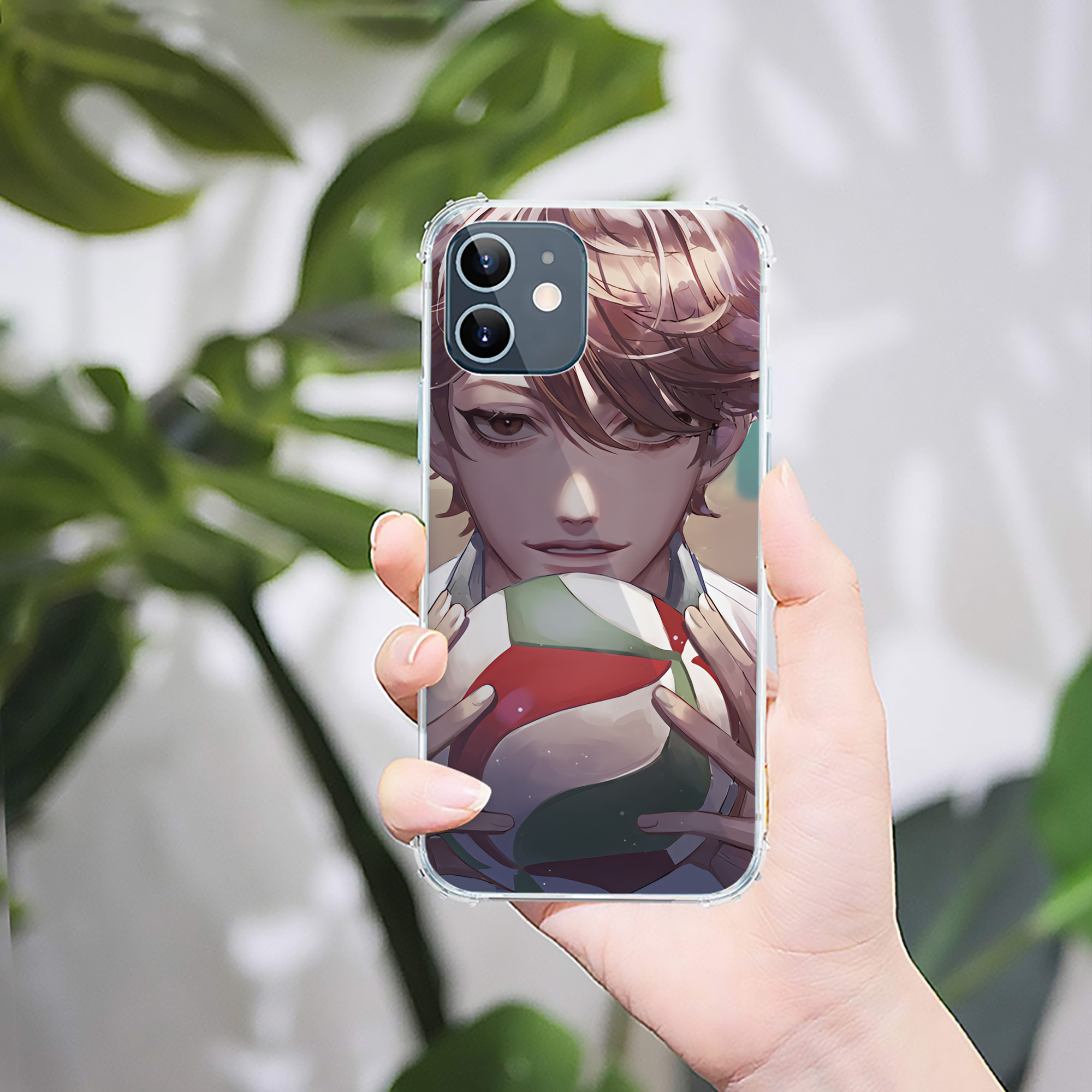 （画像用） ハイキュー!! Haikyu!! 【iPhone 12シリーズ対応】透明スマホケース（クリアソフトケース）